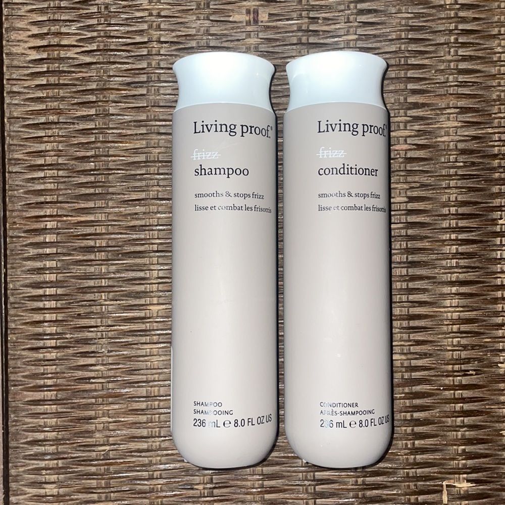 Living Proof No Frizz Shampoo and Conditioner Combo Set (8oz bottles) NWT New